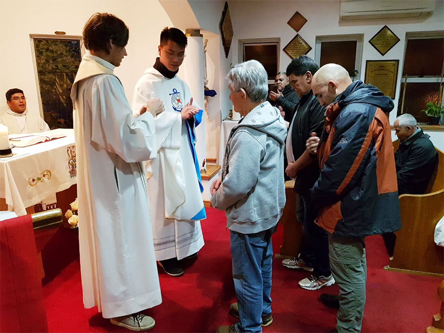 Mass at Cape Town organised by Stella Maris 