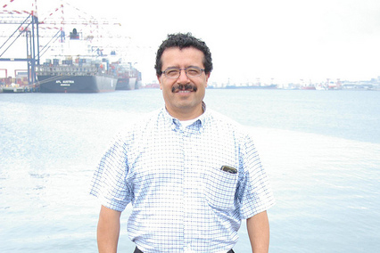 Fr Gerardo Garcia Apostleship of the Sea port chaplain in Cape Town